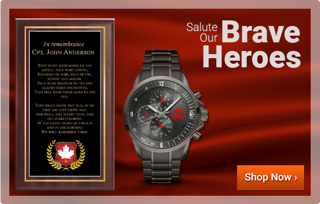 Salute Our Brave Heroes - Shop Now