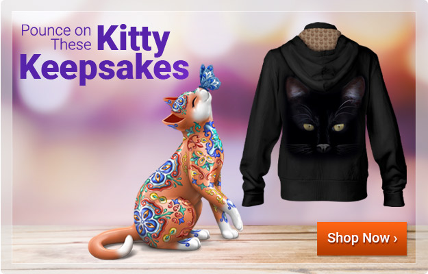 Pounce on These Kitty Keepsakes - Shop Now