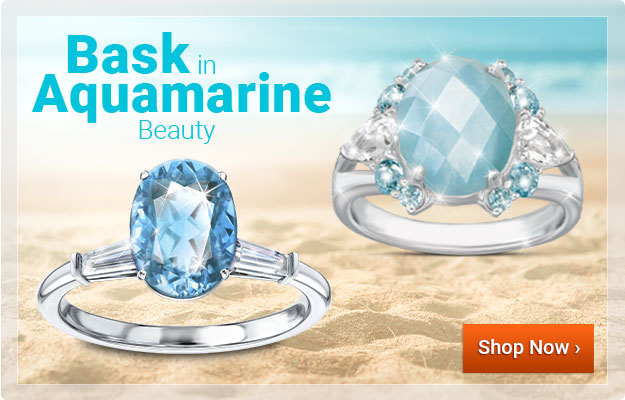 Bask in Aquamarine Beauty - Shop Now