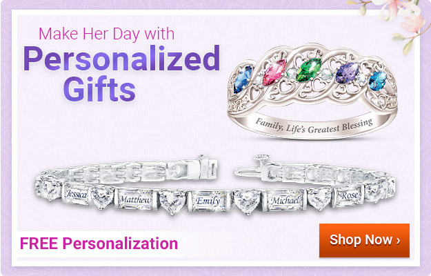 Make Her Day with Personalized Gifts - Shop Now