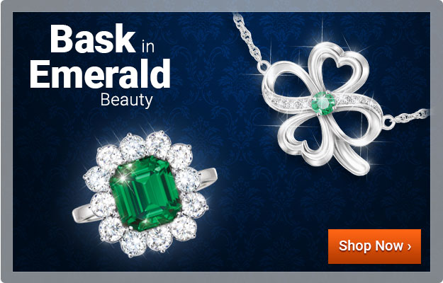 Bask in Emerald Beauty - Shop Now