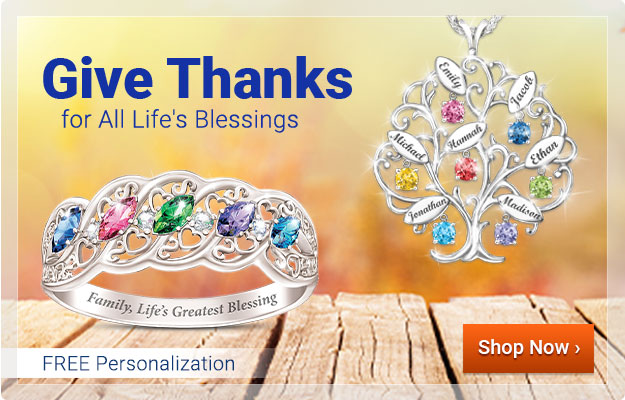 Give Thanks for All Life's Blessings - Shop Now