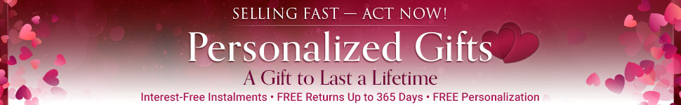 Personalized Gifts - Gifts of Love for All She Does - Interest-Free Instalments | FREE Returns Up to 365 Days | FREE Personalization
