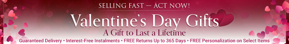 Selling Fast for Valentine's Day — ACT NOW! Valentine's Day Gifts - Unique Gifts for the Ones You Love: Interest-Free Instalments - FREE Returns Up to 120 Days - FREE Personalization on Select Items
